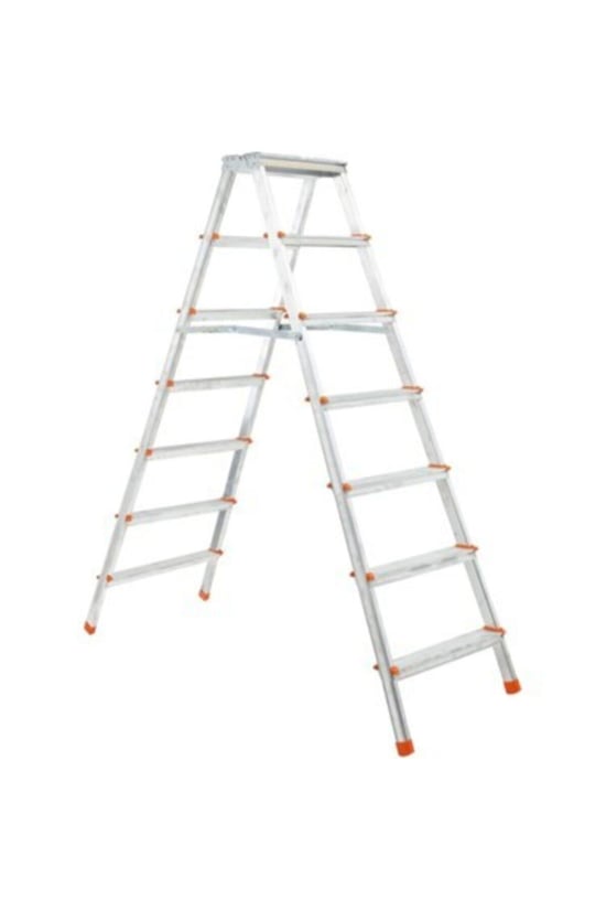 7+7 Basamaklı Çift Çıkışlı Profil Merdiven (ev, Bahçe, İşyeri İçi