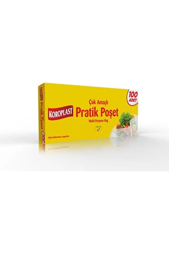Koroplast Çok Amaçlı Poşet Xl 100'lü