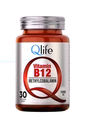 Vitamin B12 - Metilkobalamin B12 Vitamini 1000 mg 30 Tablet