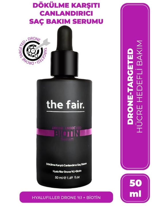 The Fair. Drone-targeted Biotin Hızlı Uzama ve Dökülme Önleyici S