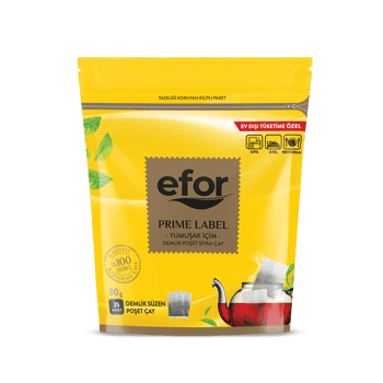 Efor Prime Label Jumbo Demlik Poşet Siyah Çay 30 Gr X 35 Adet (1050 Gr)