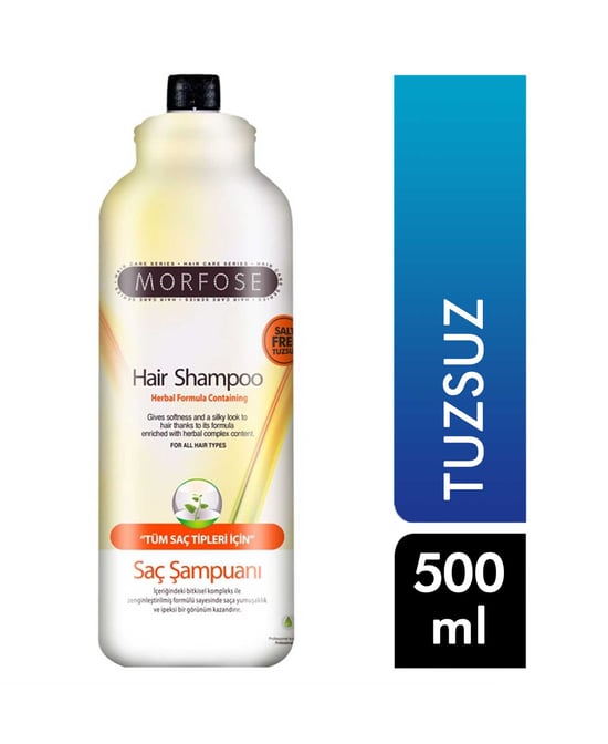 Morfose Bitkisel Tuzsuz Şampuan 500 Ml
