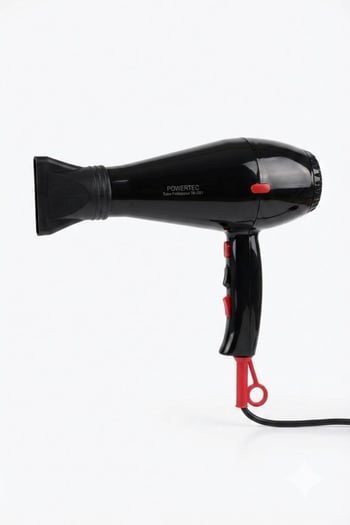 Powertec Tr-1001 Profesyonel Fön Makinesi 2500 W Performans Siyah