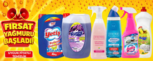 Fırsat Yağmuru Başladı!-Uygun Fiyatlı Temizlik! kampanya resmi