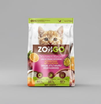 Zongo Yavru Kedi Maması Tavuklu 400gr