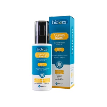 Bidoze Güneş Kremi 50+ Spf | Leke Karşıtı Onarıcı, Alpha-arbutin Ginseng ve Kolajen