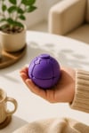 Çevirmeli Stres Topu / Stres Oyuncağı / Spinner Ball Mor