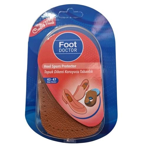 Foot Doctor 43-47 Beden Topuk Dikeni Koruyucu Tabanlık 2li 0021m