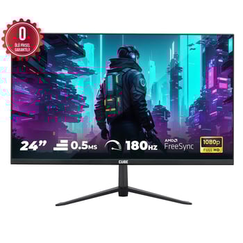 Cube 23.8" Pf-24p180f05 180hz 0.5ms Flat Ips Panel Freesync Dp, Hdmı Full Hd Gaming Monitör - Sıfır Ölü Piksel Garantili
