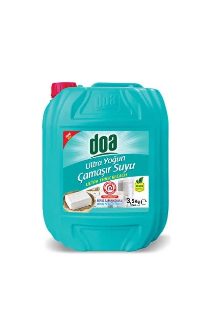 Doa Ultra Yoğun Çamaşır Suyu Beyaz Sabun Kokulu 3,5 Kg