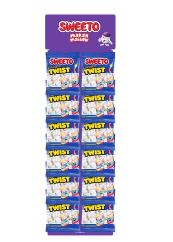 Sweeto Marshmallow 60 Gr Asalak Pink White