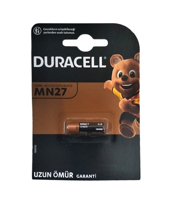 Duracell Pil Özel Alkalin MN27 12 Volt