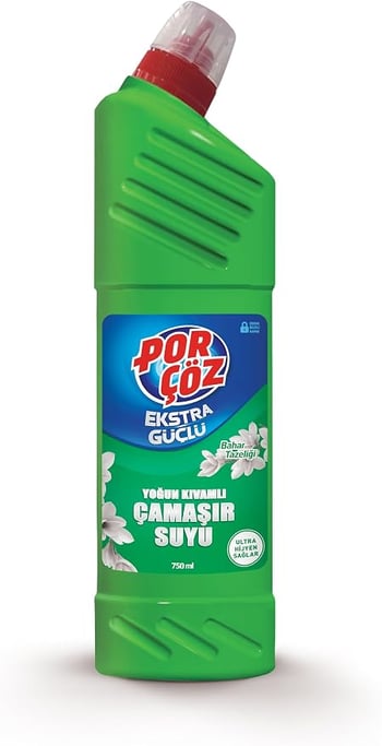 Levent Porçöz 750 Ml Çamaşır Suyu Bahar Tazeliği*15
