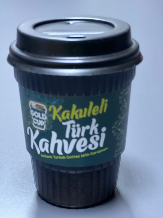 Gold Cup Kakuleli Turk Kahvesi