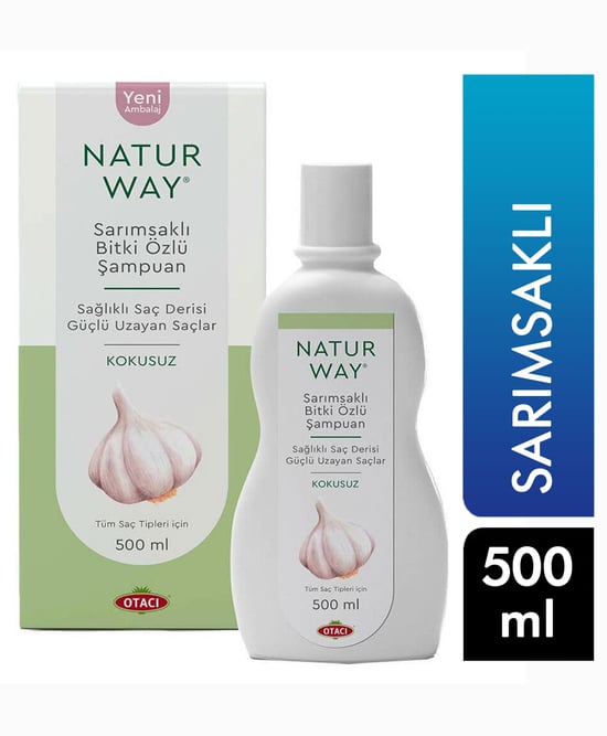 Otacı Naturway Bitkisel Şampuan 300 Ml Sarımsaklı