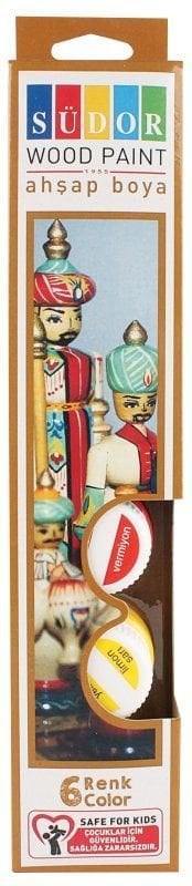 Sd123-ahsap Boya Set 6x15 Ml