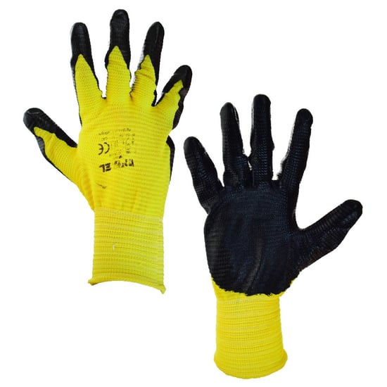 Mafel Zebra Eldiven Sarı-siyah No:10 Mf130