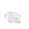 Urve Ur-3561 ( 25x10x8cm ) ( Beyaz ) ( Mini ) ( Düzenleyici ) Plastik Çok Amaçlı Organizer
