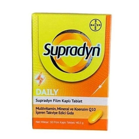 Supradyn Daily Koenzim Q10 -- 30 Tablet