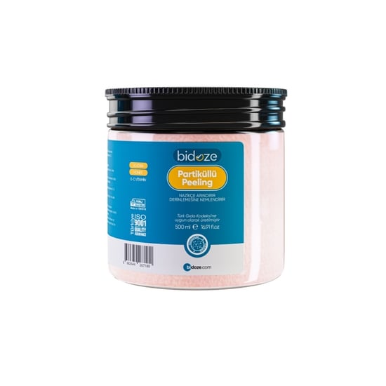 Bidoze Partiküllü Vücut Peelingi 500 Ml | Kolajen ve E Vitamini Destekli Arındırıcı Scrub