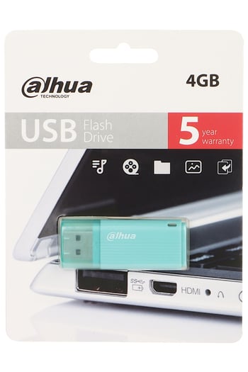 Dahua 4GB Plastik Kapaklı USB Flash Bellek Yeşil U126 DHI-USB-U126-20-4GB