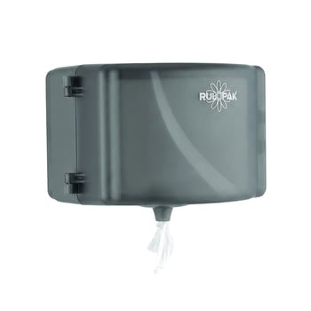 Rulopak İkiz Mini Cimri İçten Çekmeli Tuvalet Kağıdı Dispenseri - Siyah
