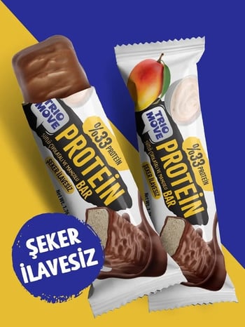Trio Move %33 Protein Bar Mango ve Yoğurt 50 Gr *9'Lu