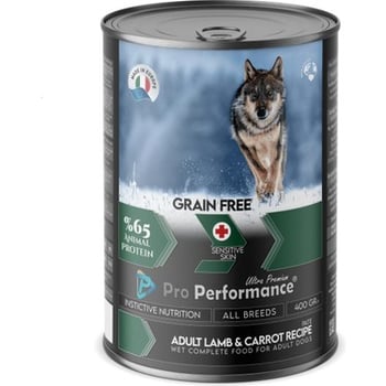 Properformance Yetişkin Köpekler için Kuzulu Pate 400 Gr*12