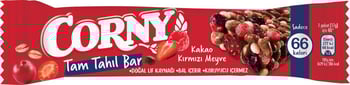 CORNY Tam Tahıl Bar Kakao Kırmızı Meyve 17g