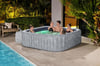 Lay-z-spa 6001q San Francisco Smart Hydrojet Pro Enerji Tasarruflu Şişme Spa Havuzu, Mobil Uygulama Kontrollü, 5-7 Kişilik