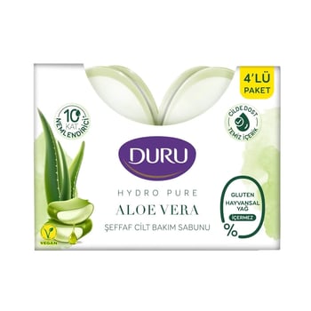 Duru Hydro Pure Sabun Aloevera 4x135 Gr