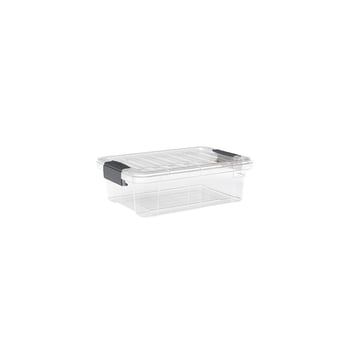 Dünya Dp-33103-102 ( 4.25lt ) ( Şeffaf ) Çok Amaçlı Saklama Kutusu & Organizer ( Kilitli Kapak ) ( 305x210x100mm )