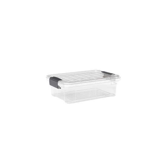 Dünya Dp-33103-102 ( 4.25lt ) ( Şeffaf ) Çok Amaçlı Saklama Kutusu & Organizer ( Kilitli Kapak ) ( 305x210x100mm )