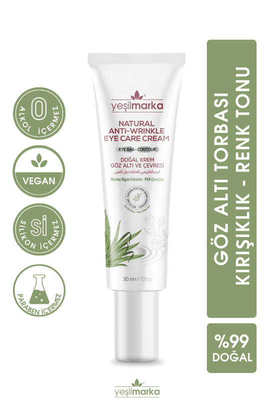 Yeşilmarka Doğal Göz Altı ve Çevresi Kremi 30 ml