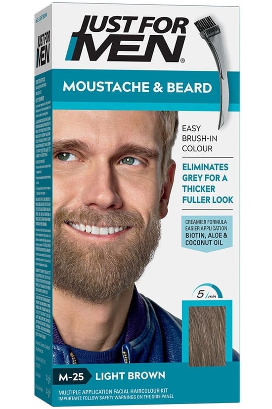 Just For Men Sakal ve Bıyık Boyası Açık Kahve 5010934002761.