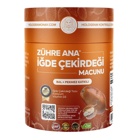 Zühre Ana İğde Çekirdeği Macunu 240 Gr