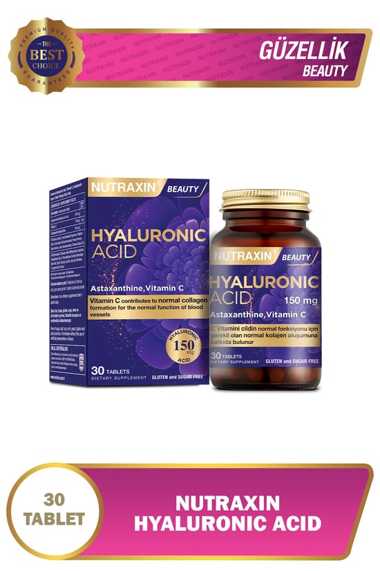 Nutraxin Beauty Hyaluronik Acid 30 Tablet