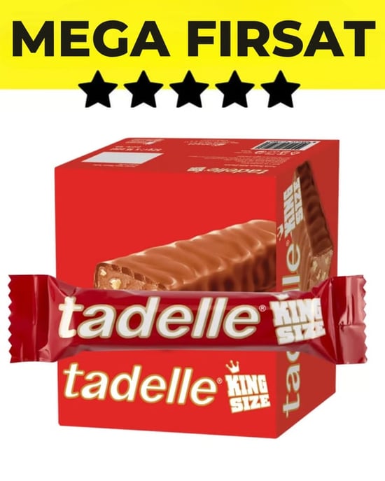 Tadelle,Tadelle Sütlü Çikolata 52 gr Fındıklı 16'lı Paket,atıştırmalık ürünler,aburcubur,abur cubur ürünleri,çikolata,fiyatları,çikolata ürünleri,toptan satın al,toptan tr,toptan gıda,toptan mağazacılık