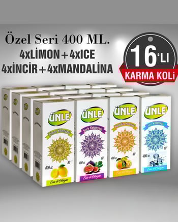 Ünle Özel Karma Kutulu Kolonya 400 Ml