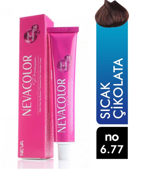 Nevacolor Premium Tüp Saç Boyası Sıcak Çikolata 6.77 50 ml