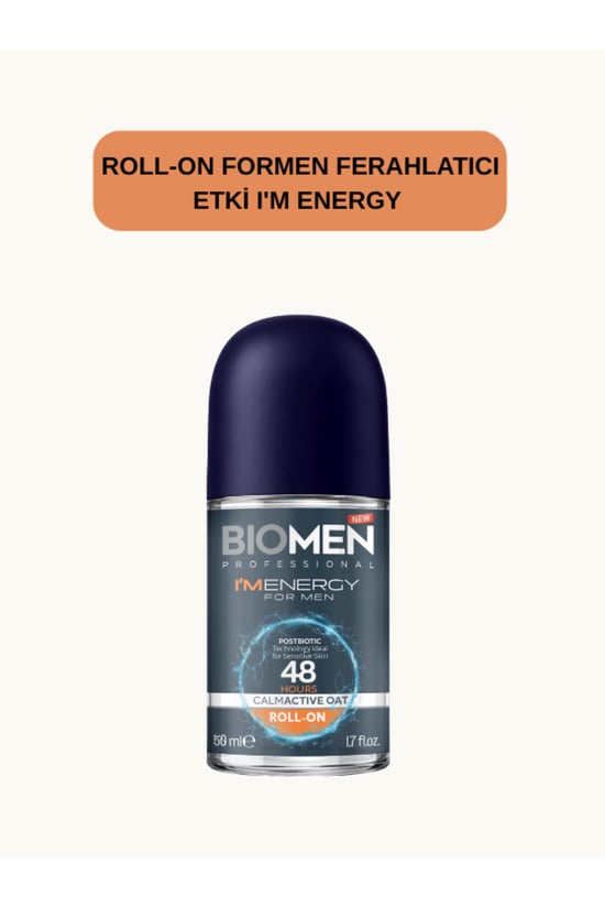 Roll-on Formen Ferahlatıcı Etki I'm Energy 50 Ml