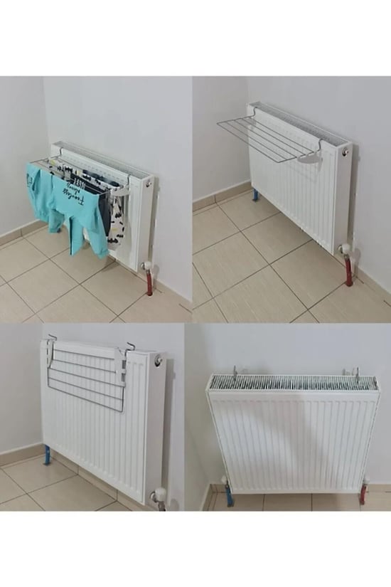 Asvera - Kurufer Kalorifer Petek Kurutma Askılık, Çamaşır Askılık