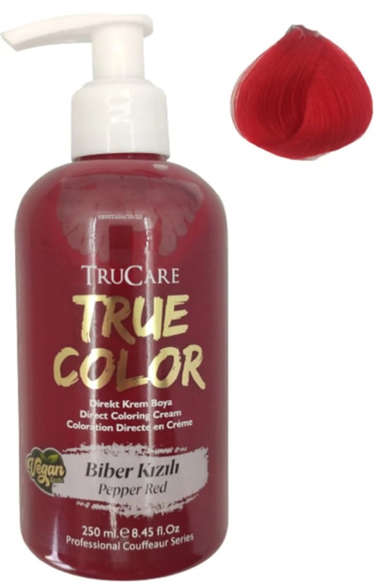 Trucare Truecolor Saç Boyası Biber Kızılı 250 Ml