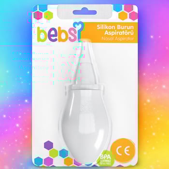 Bebsi 322 Silikon Burun Aspiratörü