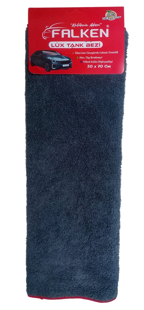 Falken 50x70 Cm Lüks Tank Bezi Mikrofiber