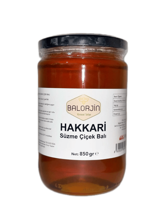 Balorjin Hakkari Süzme Çiçek Balı 850 Gr