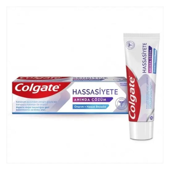 Colgate Hassasiyete Anında Çözüm Onarım Hassas Beyazlık Diş Macunu 100 ml