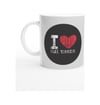 I Love Bull Terrier Temalı Baskılı Kupa Bardak Renkli
