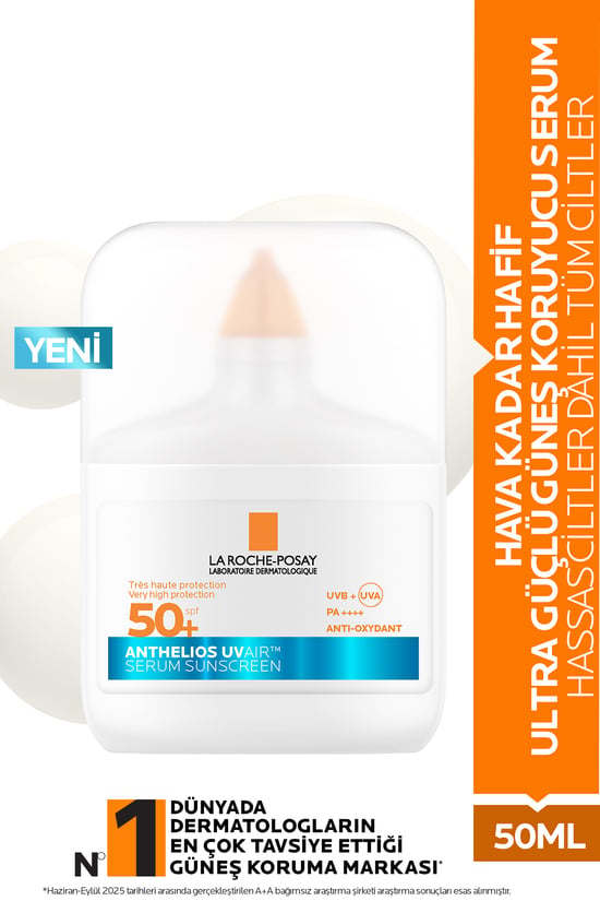 La Roche Posay Anthelios Uv Air Spf50+ Ultra Güçlü Güneş Koruyucu Serum 50 Ml