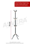 Asvera T.e.a.k. Moderna Ayaklı Portmanto Askılık - Modern Metal Elbise Şapka Çanta Askısı